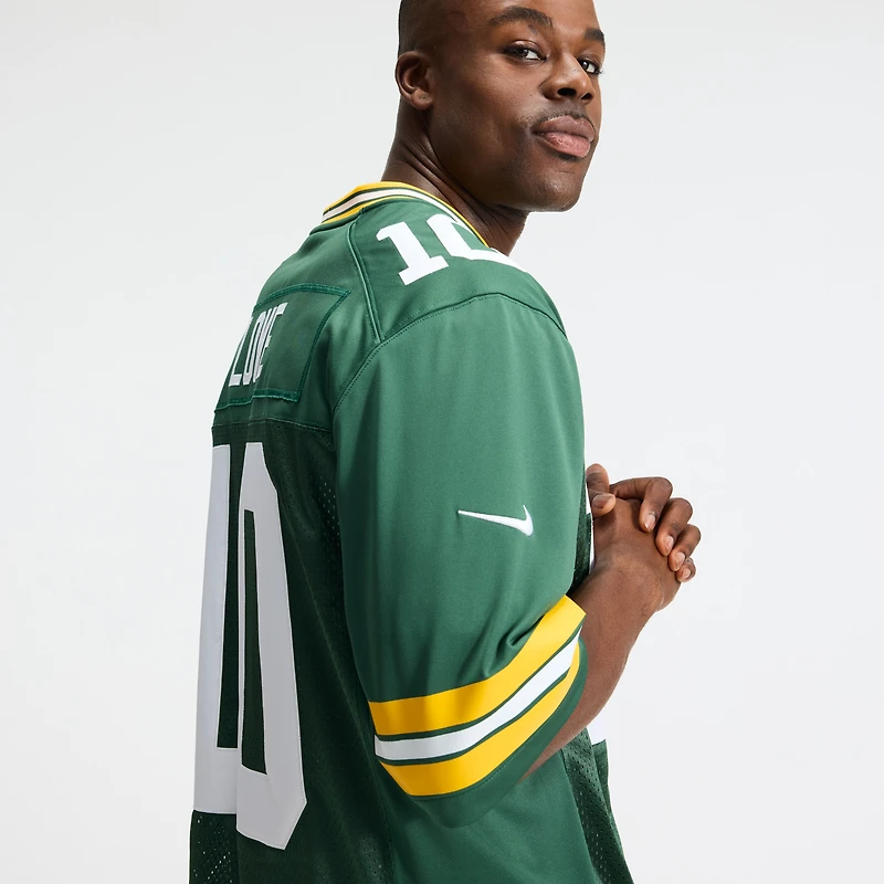 Maillot Nike Jordan Love Green Bay Packers Vapor Untouchable Stitched Limited pour homme