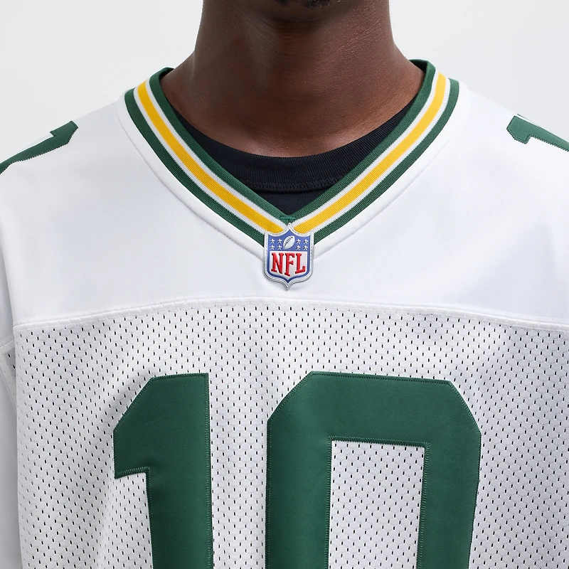 Men's Nike Jordan Love White Green Bay Packers Vapor Untouchable Limited Jersey