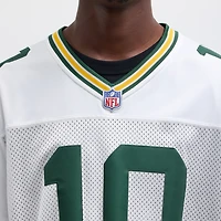 Men's Nike Jordan Love White Green Bay Packers Vapor Untouchable Limited Jersey