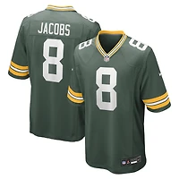 Maillot de match l'équipe Nike Josh Jacobs Green Bay Packers pour homme
