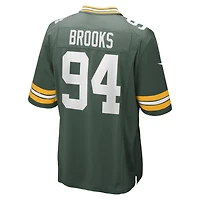 Maillot de match Nike Karl Brooks Green Bay Packers pour homme
