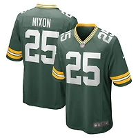 Maillot de joueur match Nike Keisean Nixon Green Bay Packers pour homme