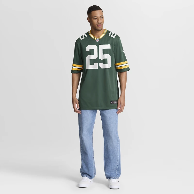 Maillot de joueur match Nike Keisean Nixon Green Bay Packers pour homme