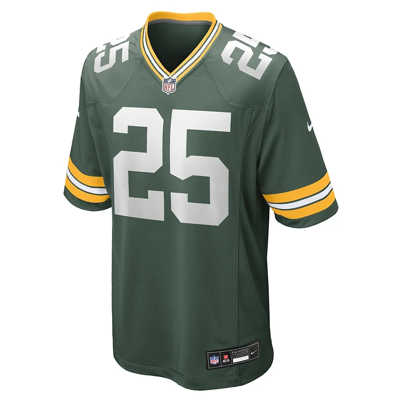 Maillot de joueur match Nike Keisean Nixon Green Bay Packers pour homme
