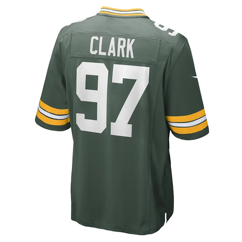 Maillot de match Nike Kenny Clark Green Bay Packers pour homme