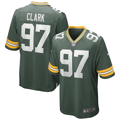 Maillot de match Nike Kenny Clark Green Bay Packers pour homme