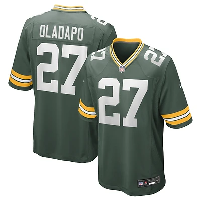 Men's Nike Kitan Oladapo Green Bay Packers Game Jersey