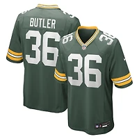 Maillot de match joueur retraité Nike LeRoy Butler Green Bay Packers pour homme