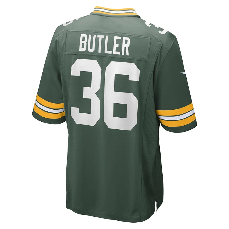 Maillot de match joueur retraité Nike LeRoy Butler Green Bay Packers pour homme