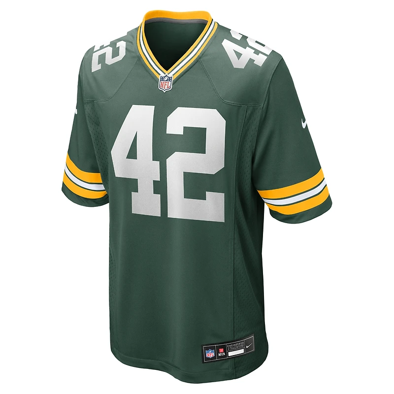 Maillot de match Nike Matt Orzech Green Bay Packers pour homme