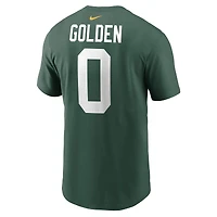 Men's Nike Matthew Golden Green Bay Packers Name & Number T-Shirt