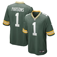 Men's Nike Micah Parsons Green Bay Packers Game Player Jersey
