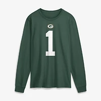 T-shirt à manches longues Nike Micah Parsons vert Green Bay Packers pour homme