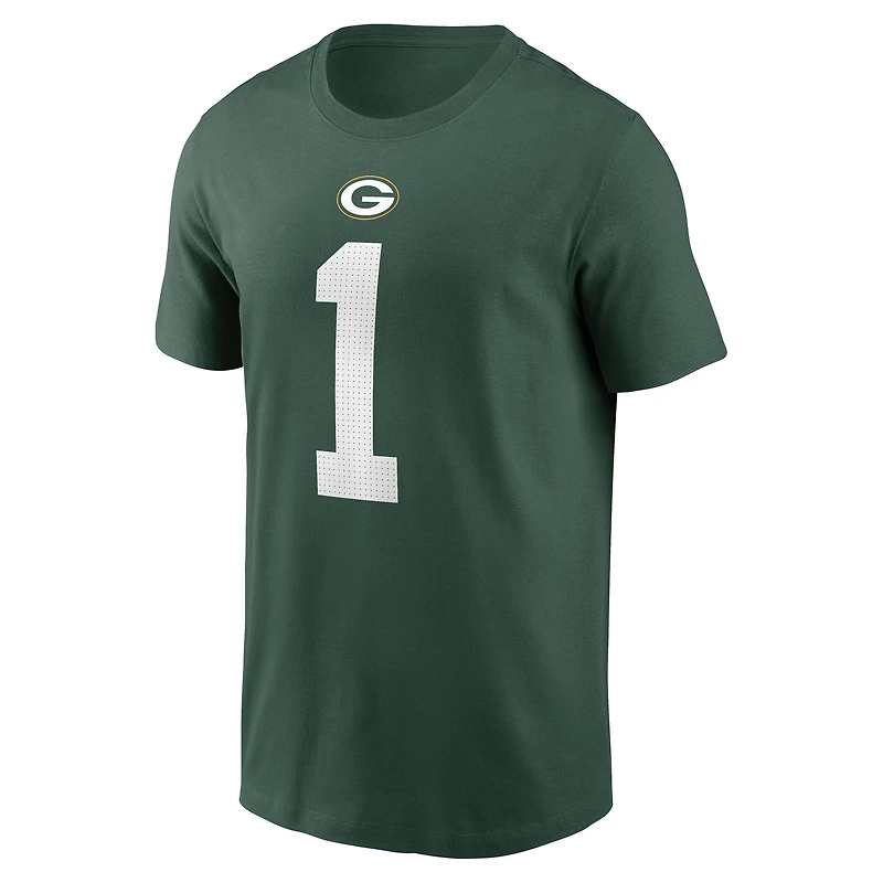 Men's Nike Micah Parsons Green Bay Packers Name & Number T-Shirt