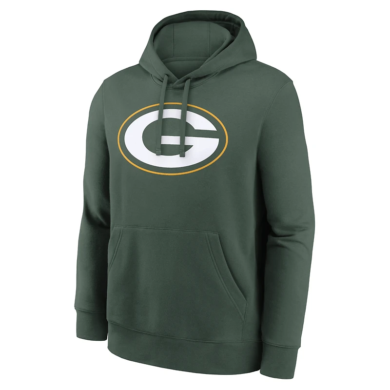 Men's Nike Micah Parsons Green Bay Packers Player Name & Number Fleece Hoodie