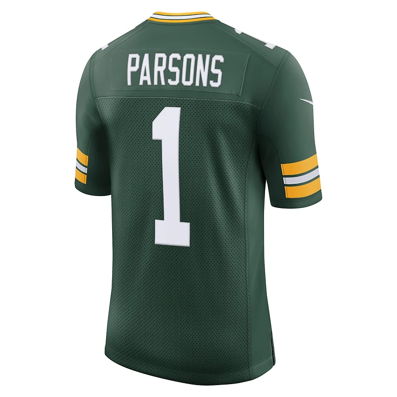 Men's Nike Micah Parsons Green Bay Packers Vapor Untouchable Stitched Limited Jersey