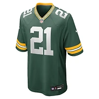Maillot Nike Nate Hobbs Green des Packers de Bay pour homme