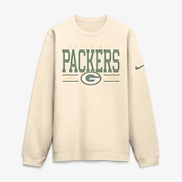 Men's Nike Natural Green Bay Packers Always Reppin' Club Sweatshirt