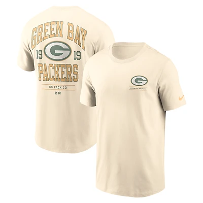 Men's Nike Natural Green Bay Packers Freestyle Essential T-Shirt