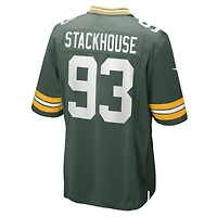 Maillot Nike Nazir Stackhouse pour homme, vert, équipe des Green Bay Packers