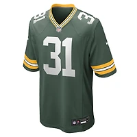 Maillot Nike Nick Niemann vert pour homme, équipe des Green Bay Packers