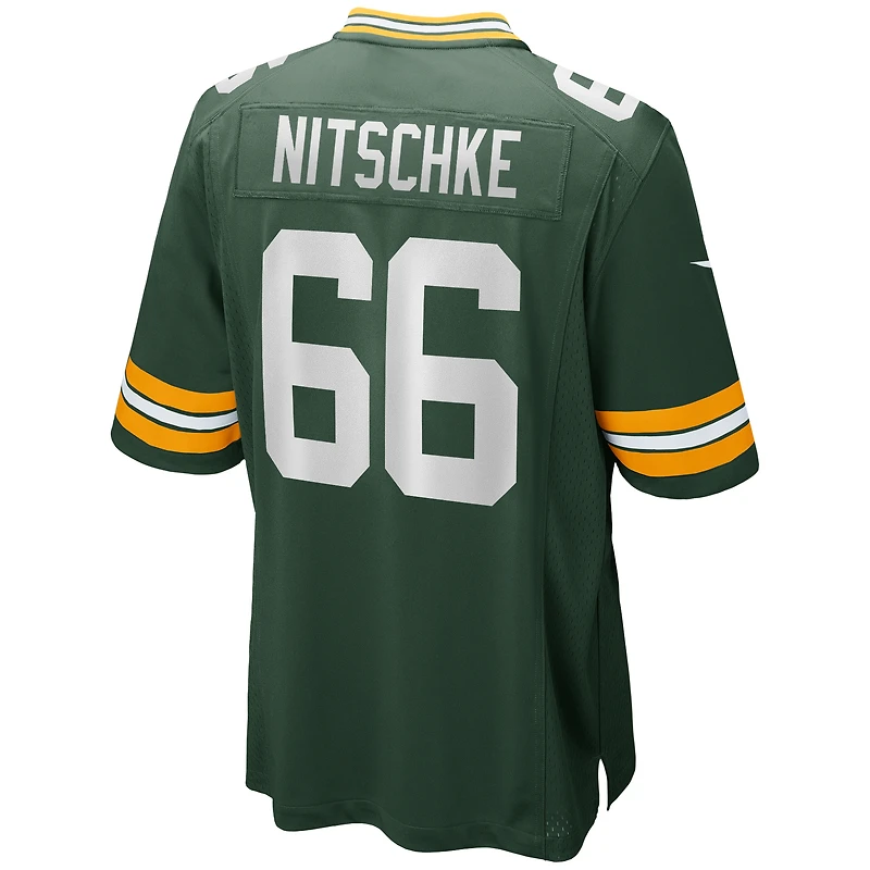 Maillot de joueur retraité Nike Ray Nitschke Green Bay Packers pour homme, vert