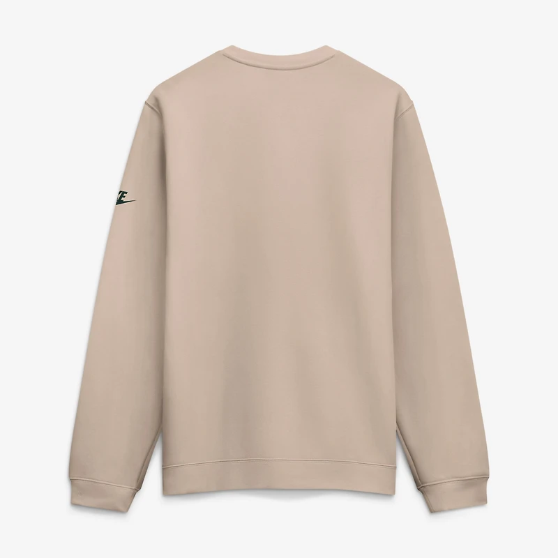 Men's Nike Sand Green Bay Packers Formation Rewind Club Pullover Sweatshirt