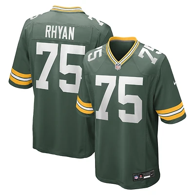 Men's Nike Sean Rhyan Green Bay Packers Game Player Jersey