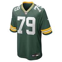 Maillot de match Nike Travis Glover Green Bay Packers pour homme