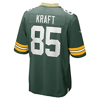 Maillot de match Nike Tucker Kraft Green Bay Packers pour homme