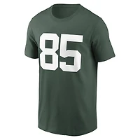 Men's Nike Tucker Kraft Green Bay Packers Player Name & Number T-Shirt
