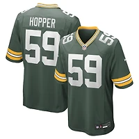 Maillot de match Nike Ty'Ron Hopper pour homme, vert, des Packers Green Bay