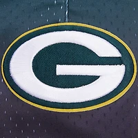 Short en maille ombré Pro Standard pour hommes, noir/vert, Green Bay Packers