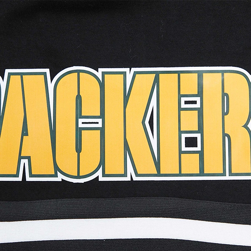 Short classique en chenille Pro Standard pour hommes, noir, Green Bay Packers