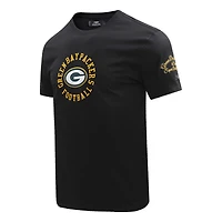 T-shirt hybride Pro Standard pour hommes, noir, Green Bay Packers