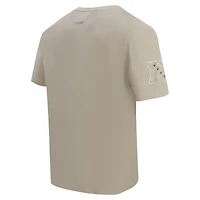 T-shirt à épaules tombantes Pro Standard Tan pour homme des Packers de Green Bay