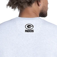 Sweat-shirt polaire Starter Ash Green Bay Packers Faceoff pour homme