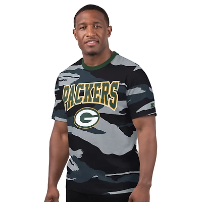 T-shirt gris Starter pour homme des Packers de Green Bay jeudi soir Gridiron