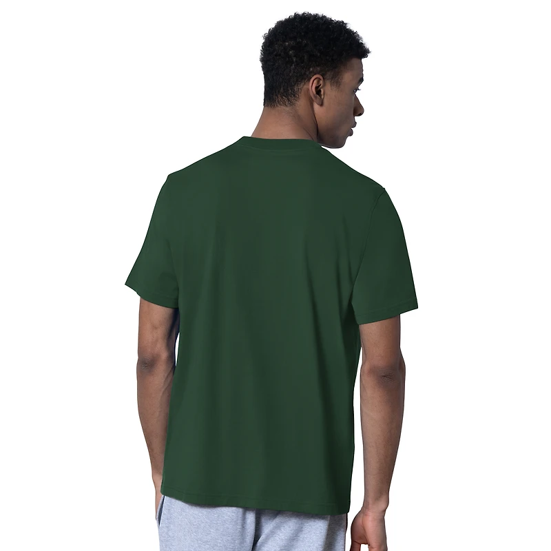 Ensemble de deux t-shirts à logo Green Bay Packers pour homme, vert/gris.
