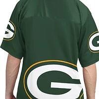 Pack de t-shirts à manches courtes et longues Starter Green/White Green Bay Packers pour homme