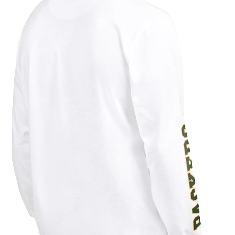 Men's Starter Green/White Green Bay Packers Short Sleeve & Long T-Shirt Combo Pack