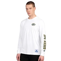 Men's Starter Green/White Green Bay Packers Short Sleeve & Long T-Shirt Combo Pack