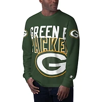 T-shirt à manches longues Starter Green Bay Packers Clutch Hit pour homme