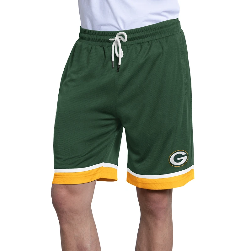 Men's Starter  Green Bay Packers Power Play Mesh Shorts