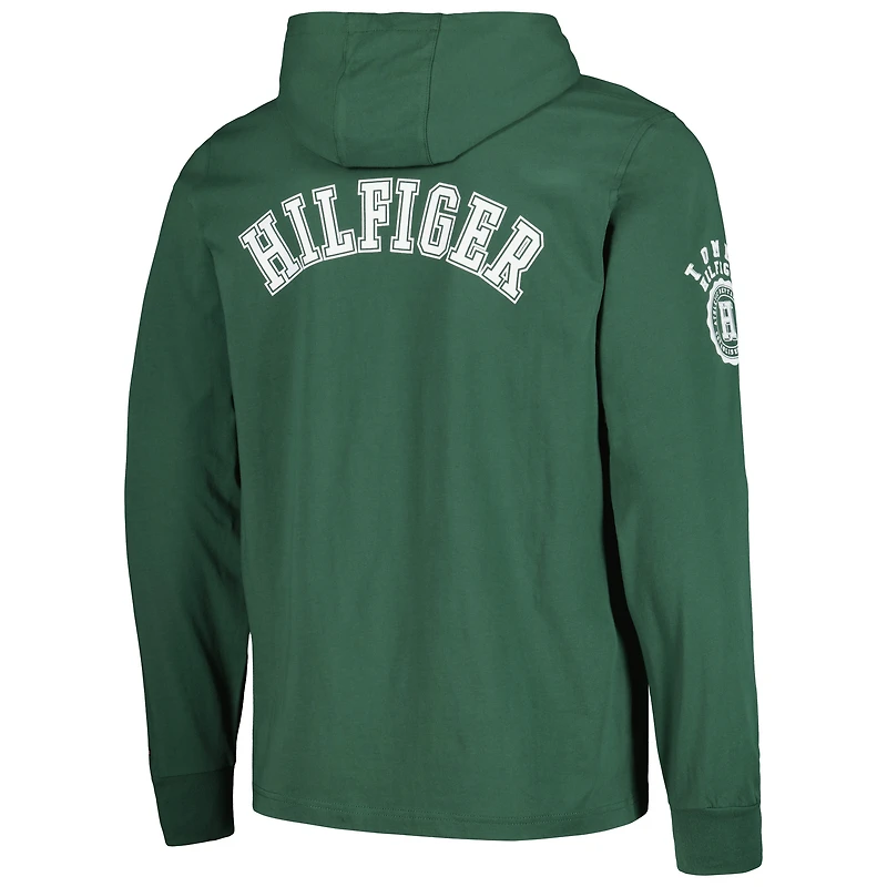 Men's Tommy Hilfiger  Green Bay Packers Morgan Long Sleeve Hoodie T-Shirt