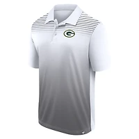 Polo Sandlot Game blanc/gris pour homme des Packers de Green Bay