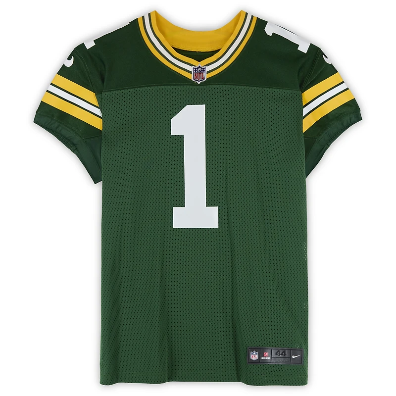 Micah Parsons Green Bay Packers Autographed Green Nike Elite Jersey 