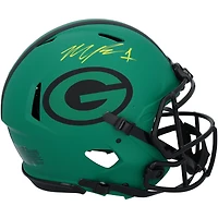 Casque authentique Riddell Rave Speed ​​autographié par Micah Parsons des Green Bay Packers