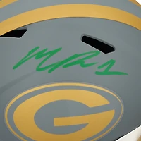 Micah Parsons Green Bay Packers Autographed Riddell Slate Speed Replica Helmet  