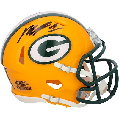 Micah Parsons Green Bay Packers Autographed Riddell Speed Mini Helmet